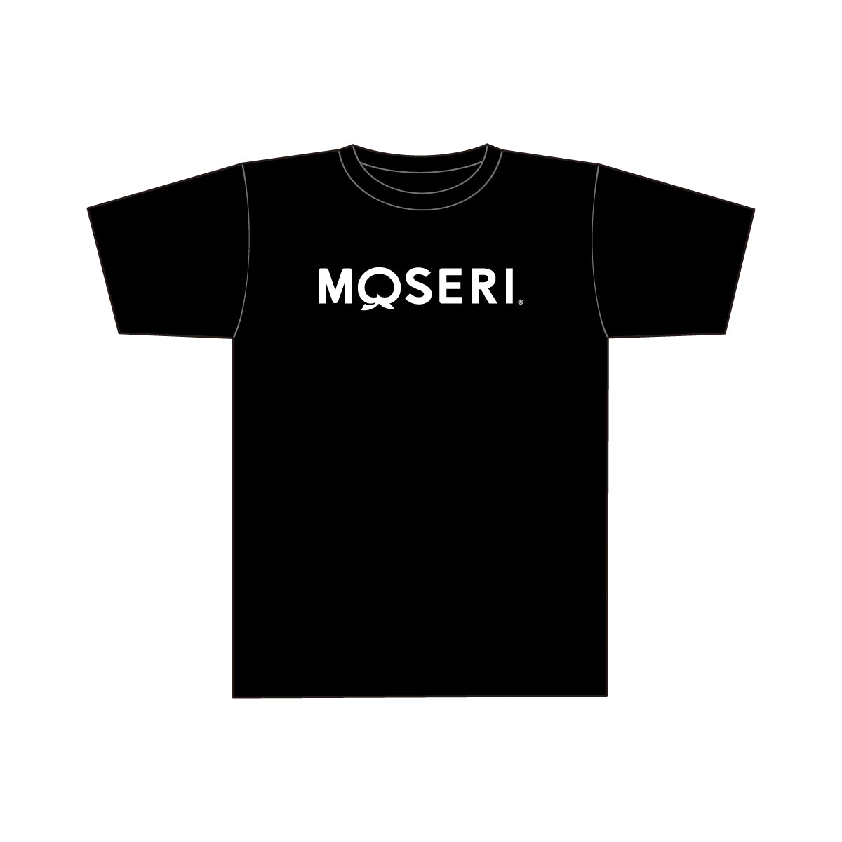 MOSERI® カモロゴ コンセプトTシャツ（ブラック）